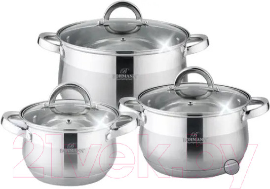 Изображение товара Набор кастрюль Bohmann BH-1697-06