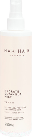 Изображение товара Спрей для волос Nak Увлажняющий для расчесывания волос Hydrate Detangle Mist (250мл)