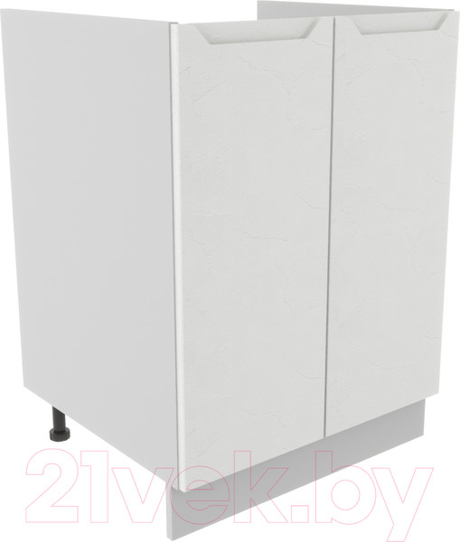 Изображение товара Шкаф под мойку ДСВ Тренто СМ 600 (серый/белый)