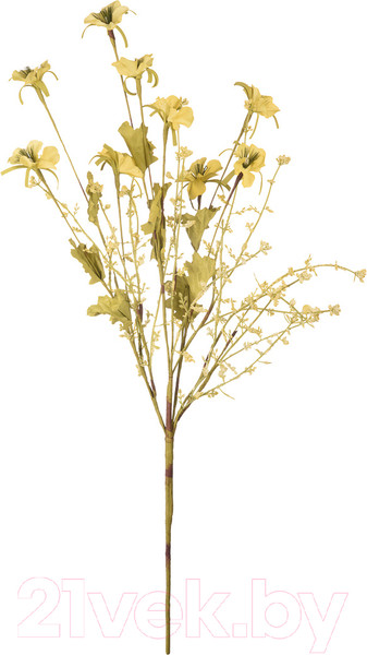 Изображение товара Искусственный цветок Вещицы Зверобой полевой HDF22 (желтый)
