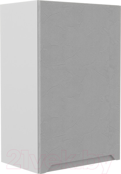 Изображение товара Шкаф навесной для кухни ДСВ Тренто П 450 правый (серый/серый)