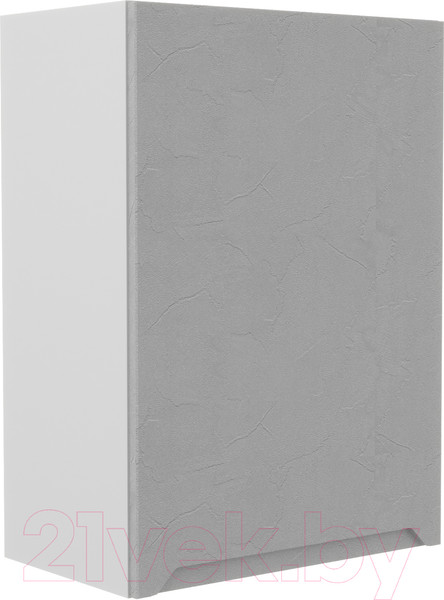 Изображение товара Шкаф навесной для кухни ДСВ Тренто П 500 правый (серый/серый)