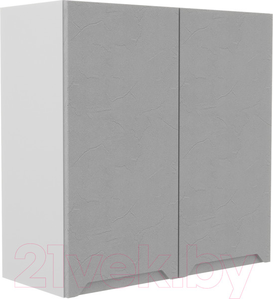 Изображение товара Шкаф навесной для кухни ДСВ Тренто П 700 (серый/серый)