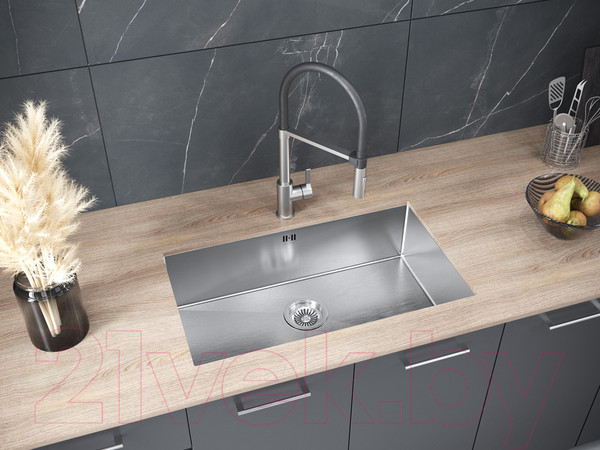 Изображение товара Мойка кухонная Paulmark PM217444-BS