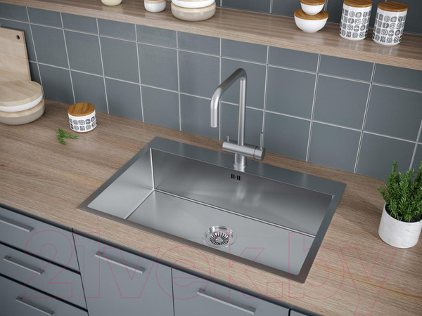 Изображение товара Мойка кухонная Paulmark PM217551-BS