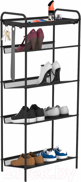 Изображение товара Полка для обуви ЗМИ Женева 15 / ПДО Ж15  (черный)