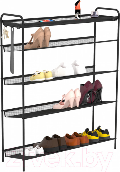 Изображение товара Полка для обуви ЗМИ Женева 35 / ПДО Ж35 (черный)