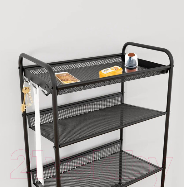 Изображение товара Полка для обуви ЗМИ Женева 35 / ПДО Ж35 (черный)