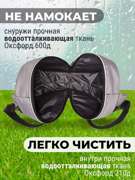 Изображение товара Сумка для мячей Зубрава РСМ (серый)