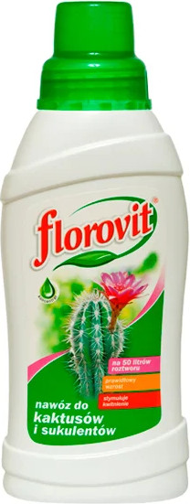 Изображение товара Удобрение Florovit Для кактусов и суккуллентов (250мл, жидкое)