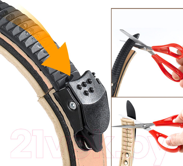 Изображение товара Ошейник Ferplast Giotto C30/58 / 76104951 (бежевый)