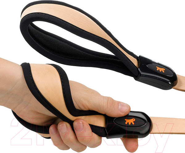 Изображение товара Поводок Ferplast Gitto G25/120 / 76109051 (кожаный, бежевый)