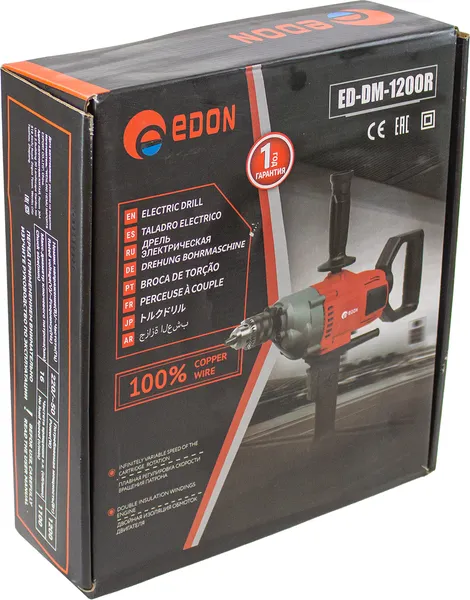 Изображение товара Миксер-дрель Edon ED-DM1200R