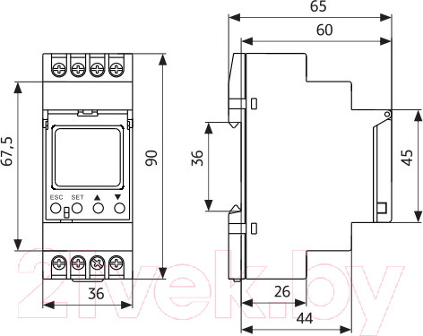 Изображение товара Реле температуры КС RT-820M / 82717