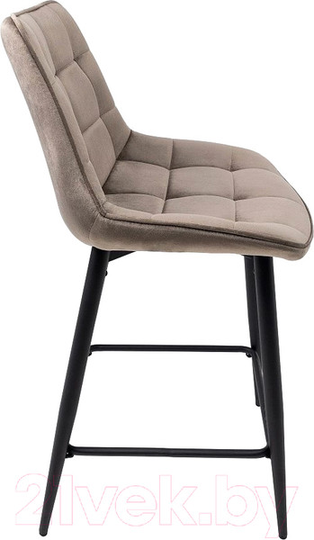 Изображение товара Стул барный AksHome Linx (бежевый велюр G062-13/черный)