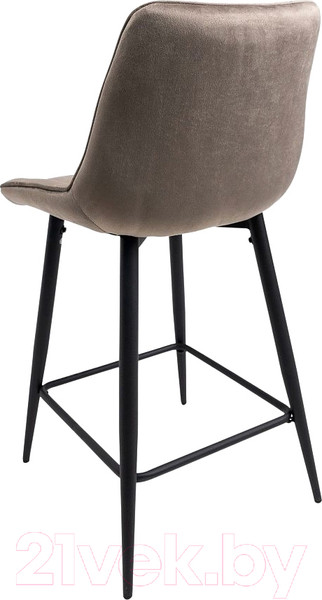 Изображение товара Стул барный AksHome Linx (бежевый велюр G062-13/черный)