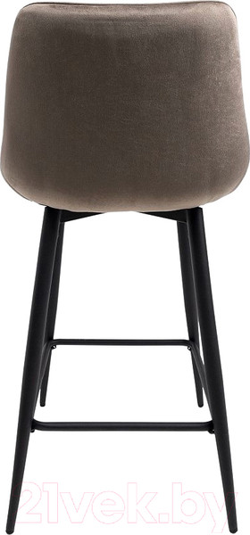 Изображение товара Стул барный AksHome Linx (бежевый велюр G062-13/черный)
