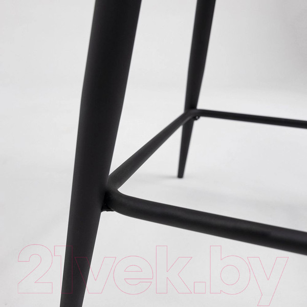 Изображение товара Стул барный AksHome Linx (темно-серый велюр G062-40/черный)