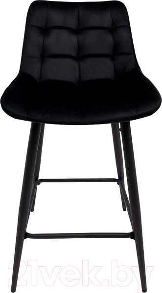 Изображение товара Стул барный AksHome Linx (черный велюр G062-50/черный)