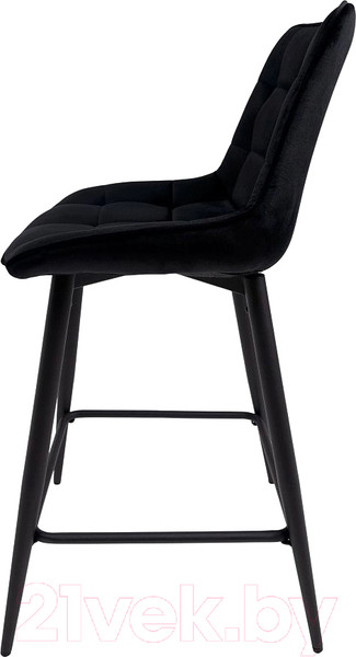 Изображение товара Стул барный AksHome Linx (черный велюр G062-50/черный)