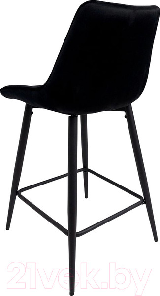 Изображение товара Стул барный AksHome Linx (черный велюр G062-50/черный)