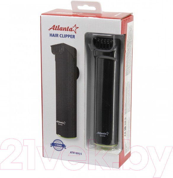 Изображение товара Машинка для стрижки волос Atlanta ATH-6915 (черный)
