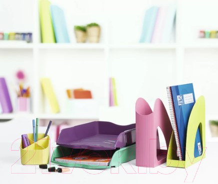 Изображение товара Лоток для бумаг HAN Re-Loop / 10298-957 (фиолетовый)