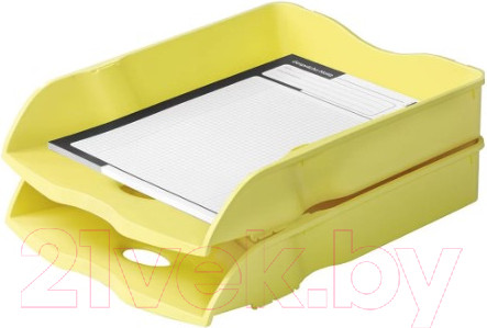 Изображение товара Лоток для бумаг HAN Re-Loop / 10298-950 (лимонный)