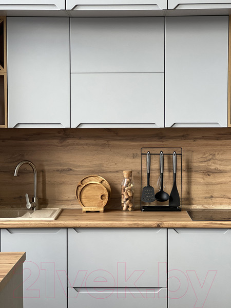 Изображение товара Шкаф-стол кухонный ДСВ Тренто С 700 (серый/серый)