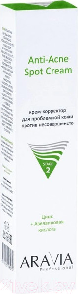 Изображение товара Крем для лица Aravia Profesional Anti-Acne Spot Cream против несовершенств (40мл)