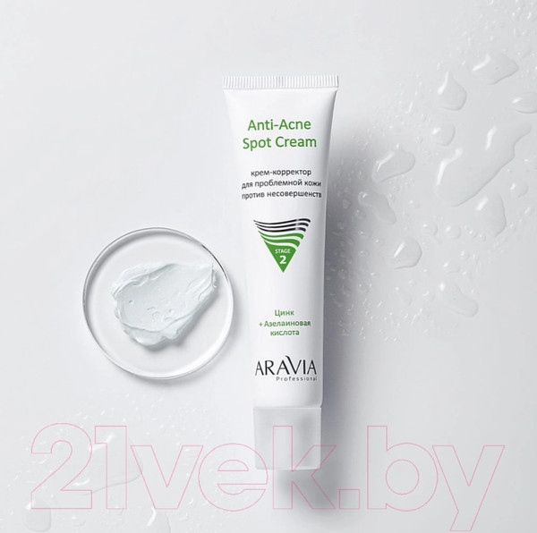 Изображение товара Крем для лица Aravia Profesional Anti-Acne Spot Cream против несовершенств (40мл)