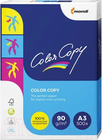 Изображение товара Бумага Color Copy А3 90г/м2 (500л)