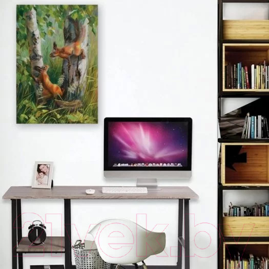 Изображение товара Набор алмазной вышивки Остров Сокровищ Белочки / 662466