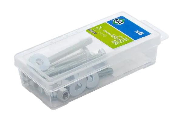 Изображение товара Комплект болтов ЕКТ М6х60 /B008027 (6шт)