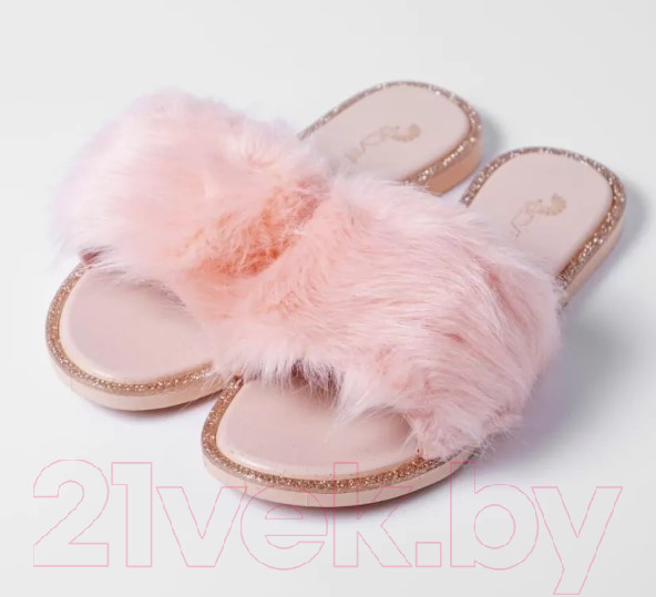 Изображение товара Тапочки домашние Arya Fur Женские / 8680943097972 (р-р 38, розовое золото)