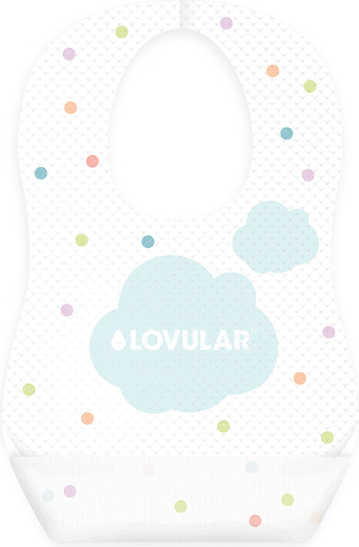 Изображение товара Слюнявчики одноразовые Lovular Hot Wind / 429782 (10шт)