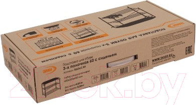 Изображение товара Полка для обуви ЗМИ Альфа 23 с сиденьем / ПДОА 23С (черный)