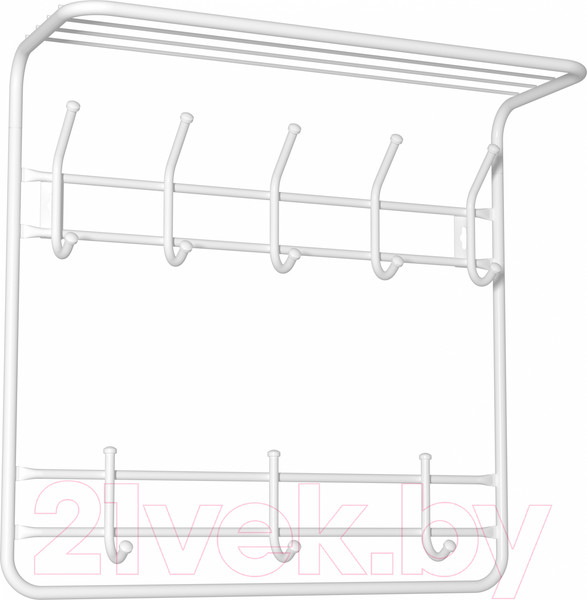 Изображение товара Вешалка для одежды ЗМИ 60 ВСП 8 (белый)