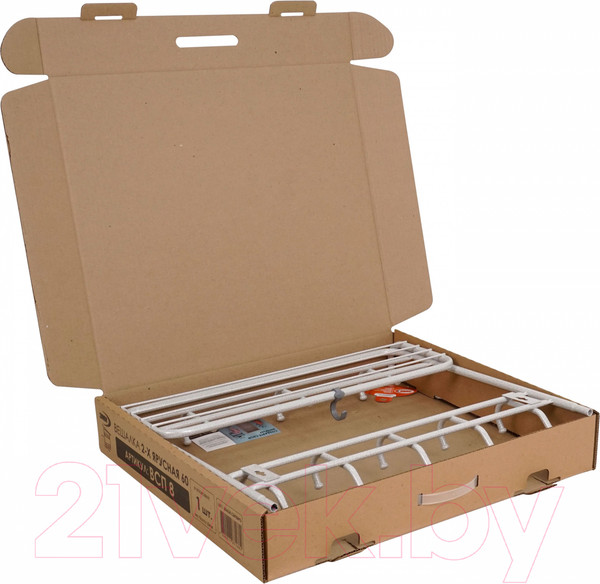 Изображение товара Вешалка для одежды ЗМИ 60 ВСП 8 (белый)