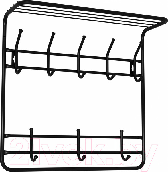 Изображение товара Вешалка для одежды ЗМИ 60 ВСП 8 (черный)