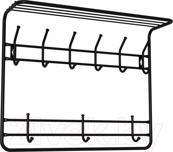 Изображение товара Вешалка для одежды ЗМИ 80 ВСП 9 (черный)