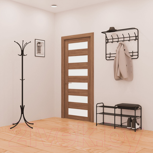 Изображение товара Вешалка для одежды ЗМИ 80 ВСП 9 (черный)