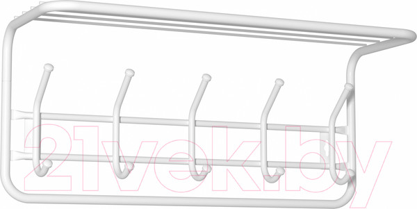 Изображение товара Вешалка для одежды ЗМИ 60 ВСП 6 (белый)