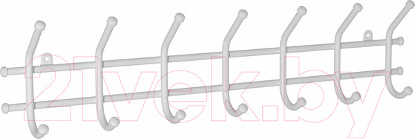 Изображение товара Вешалка для одежды ЗМИ Норма 7 / ВН 66 (белый)