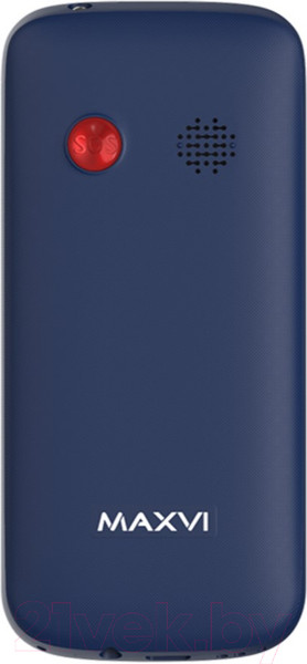 Изображение товара Мобильный телефон Maxvi B100 (синий+ЗУ)