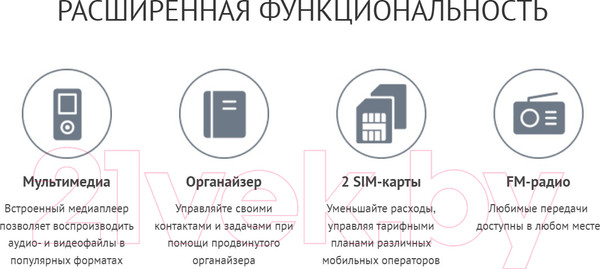 Изображение товара Мобильный телефон Maxvi B100ds (синий+ЗУ)