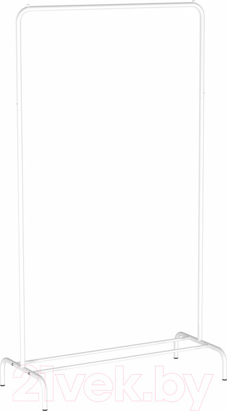 Изображение товара Стойка для одежды ЗМИ Радуга 1 / ВНП 298 (белый)