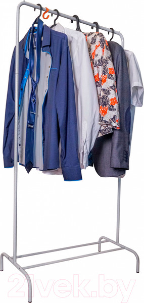 Изображение товара Стойка для одежды ЗМИ Радуга 1 / ВНП 298 (белый)