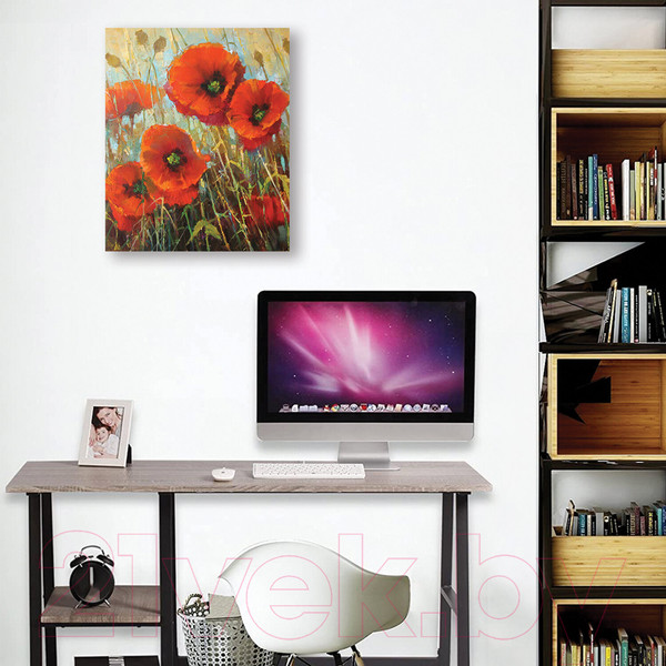 Изображение товара Набор алмазной вышивки Остров Сокровищ Маки / 662575