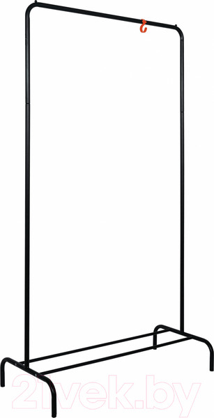 Стойка для одежды ЗМИ Радуга 1 / ВНП 298 (черный)